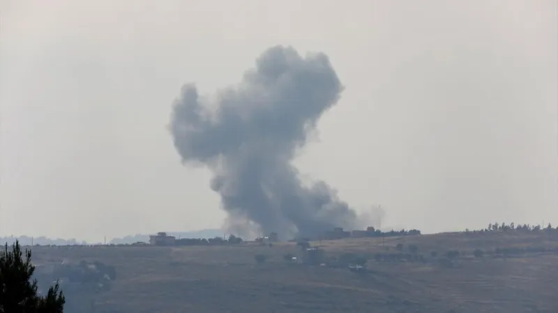 İsrail ordusu Lübnan'ıngüneyinde bombaladı